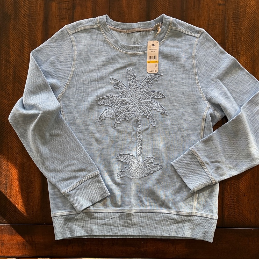 Tommy Bahama Light Blue Sweatshirt